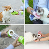 PETSHAPE Portable Pet Water Bottle and Feeding Bowl